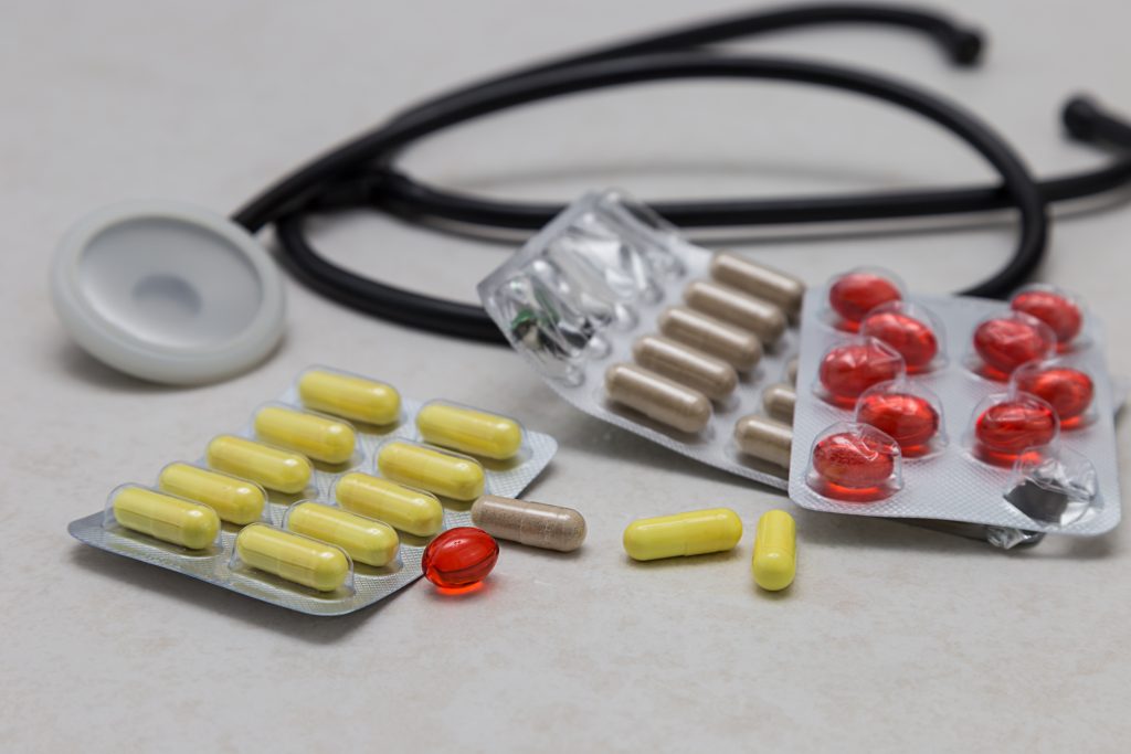 Medikamente für Schmerztherapie